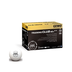 Plastične žogice GEWO Training Club 40+ **-72 žogic