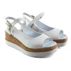 Mona shoes Ženske sandale, Bele