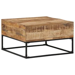 Stolić za kavu 68 x 68 x 41 cm od grubog drva manga
