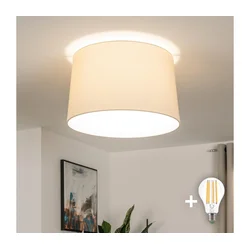 Brilagi - LED plafonski luster CERIA 1xE27/40W/230V prečnik 45 cm bež