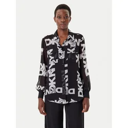 DKNY Srajca P4RA6FXZ Črna Regular Fit