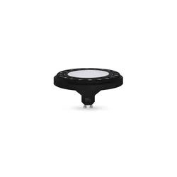 LED sijalica ECOLINE AR111 GU10/12W/230V 4000K 120° crna - Brilagi