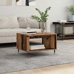 Kava Stol Staro drvo 60 x 50 x 40 cm Konstruirano drvo