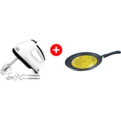 Vorner Mikser ručni VHM-0673 200W + Tiganj za palačinke 25cm VPT25-1672