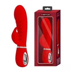 Vibrator Super Soft Prescott, 20cm, Crveni
