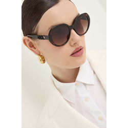 Sončna očala Michael Kors SAN LUCAS ženska, rjava barva, 0MK2214U