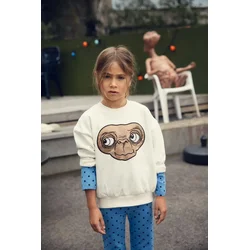 Mini Rodini Otroški bombažen pulover E.T.