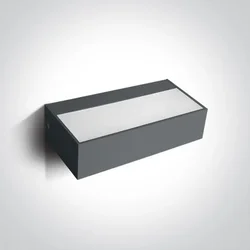 ZIDNA SVJETILJKA LED 7W/3000K/400lm/230V/IP65 ANTRACIT