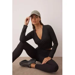 Trendyol Milla Ženska bluza Thmaw26Bz00005, Crna