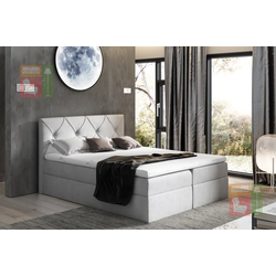 Boxspring postelja Cristal - 140x200 cm