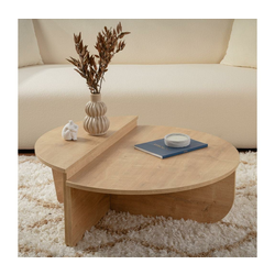 HANAH HOME Sto za dnevnu sobu Orion Honey Oak