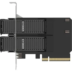 Icy Dock MB312M4P-B adapter M.2/PCIe, črn
