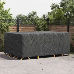 Pokrov za namještaj Jednobojno Crna 280 x 204 x 106 cm 600D