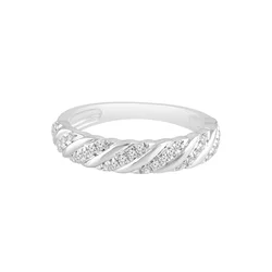 Diamant Exquis Prstan srebrna