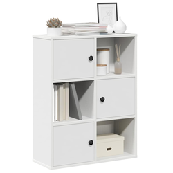 Polica za knjige bijela 60x24x76,5 cm izrađeno drvo