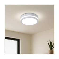 Brilagi - LED spoljašnje plafonsko svetlo BENE LED/18W/230V, prečnik 21,5 cm, bela, IP54