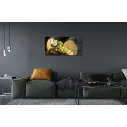 tulup.si Slika na steklu Kozarec grozdja sod 120x60 cm 4 obešalnika