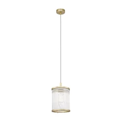 Zuma Line P0528-01F-V6AC - Luster na sajli SERGIO 1xE14/60W/230V zlatna