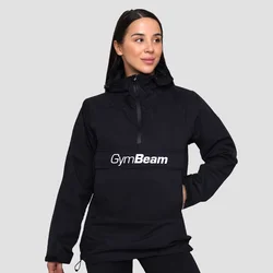 GymBeam Women‘s Rain Smock Jacket Black
