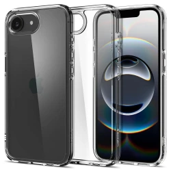 Ovitek Spigen Ultra Hybrid za iPhone 16e - crystal clear