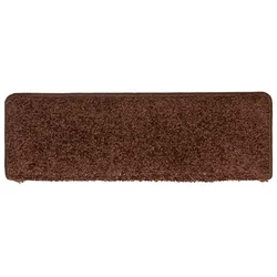shumee vidaXL Preproge za stopnice 30 kosov 65x21x4 cm rjava