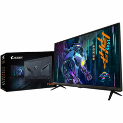 43in Gigabyte FV43U-EK 144Hz, 4K 3840x2160 (UHD), AMD FreeSync, 10bits (8bits+FRC), 1000 cd/m2 (PEAK) - VESA Display HDR1000, 97% DCI-P3/ 150 sRGB/ 99 AdobeRGB