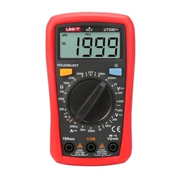 UNI-T UNI-TREND UT33D+ Digitalni multimeter, LCD