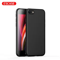 Escase Maska za mobilni telefon iPhone SE / iPhone 7 / iPhone 8, Crna