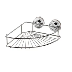 RIDDER Ugaona vakuum žičana polica inox