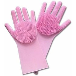 Rukavice za pranje sudova, Roze