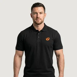 GymBeam Polo Shirt Black M