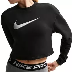 Nike Ženski duks Pro NP DF IB8979, Crni