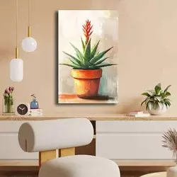 Wallity Dekorativna slika na platnu, 45x70cm, Šarena