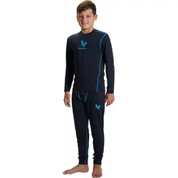 Bauer S22 Basics Long Sleeve Base Layer Top YTH Black S