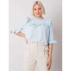 Blouse-CHA-BZ-3312.30-light blue