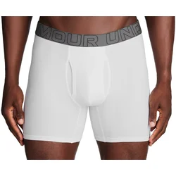 Bokserji Under Armour Performance Cotton 6in 3-Pack White M