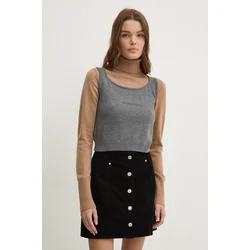 Top s primesjo svile Guess Jeans