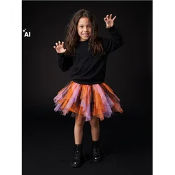 Sinsay - Halloween set: suknja od tila i rajf za kosu sa motivom slepog miša 2 pack - šareno