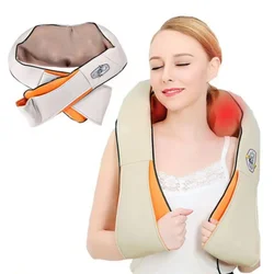 Shiatsu masažer za vrat i leđa - 3D dubinska masaža sa grejanjem