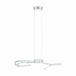 Eglo 97488 - LED kristalni luster na sajli VALLEMARE 1 2xLED/8W/230V