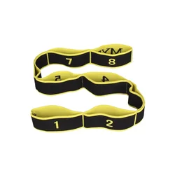 Merco Multipack 2pcs Joga 8 Cell Stretch Strap Rumena, 1 kos