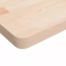 Kupaonska radna ploča 100x60x4 cm netretirano masivno drvo