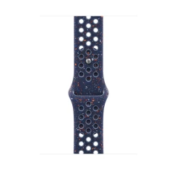 Apple Watch 46mm Band:  Blue Ribbon Nike Sport Band - S/M