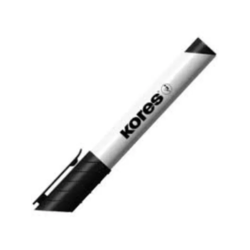 Kores Marker za belu tablu XW2, Kosi vrh, 1/12, Crni