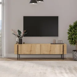 Hanah Home TV Komoda Herman, 160x45,6x31,4 cm, Hrast