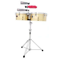 Timbale Prestige Solid Brass Latin Percussion