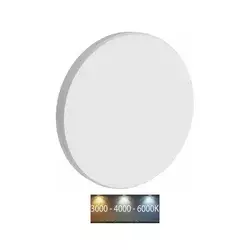 LED spoljašnje zidno svetlo PIATTA LED/12W/230V 3000/4000/6000K IP44 bela