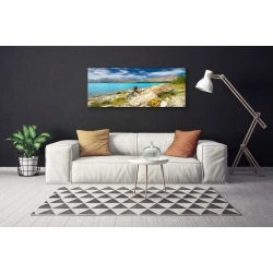 tulup.si Slika na platnu Sea rock landscape 120x60 cm