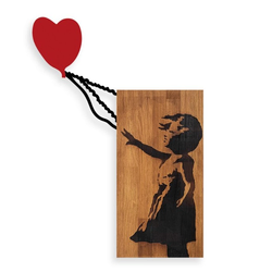 Wallity Zidna dekoracija Banksy 15, 83x60cm