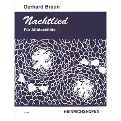 BRAUN:NACHTLIED ALTBLOCKFLOTE